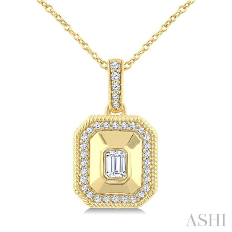 .25CTTWDM OC ARTDECO BOLD PD YG14K-G+CH*