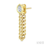 .30CTPRDM BEZEL CURB LINK ER YG 14K-G*