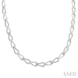 .25CTRDDM BOLD KNOT OPEN LINK NK SL-S