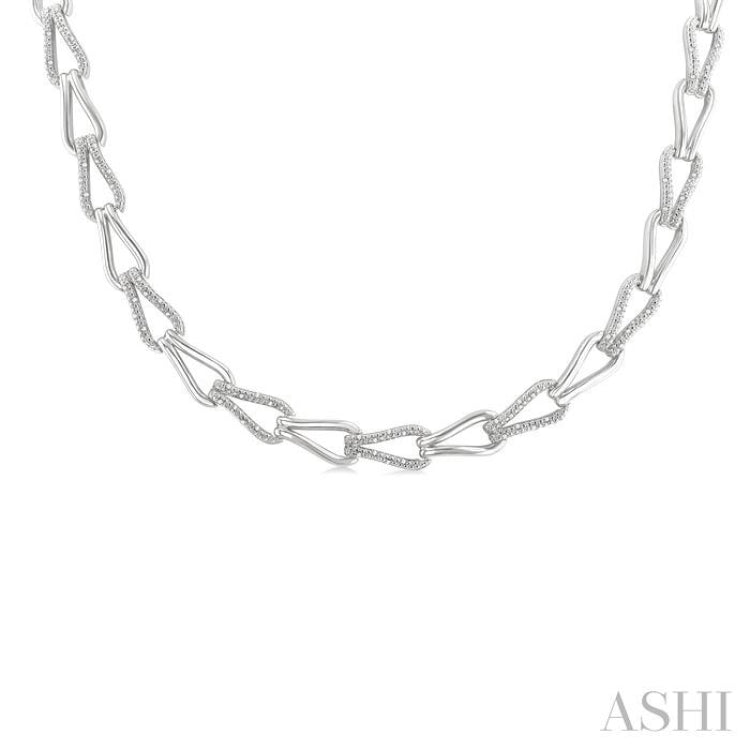 .25CTRDDM BOLD KNOT OPEN LINK NK SL-S