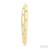 .20CTRDDM MOSAIC HALF HOOP ER YG 10K-G*