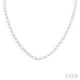 4MMRDWP 1.95CTRDDM NECKLACE WG 14K-G*
