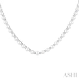 4MMRDWP 1.95CTRDDM NECKLACE WG 14K-G*
