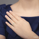 1/2 Ctw Channel Set Baguette Cut Diamond Wedding Band in 14K Yellow Gold