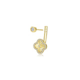 Clover Jacket Earrings