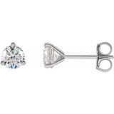 14K White Gold 1/3 CTW Lab-Grown Diamond Stud Earrings