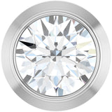 14K White Gold 1/10 CTW Lab-Grown Diamond Slide Pendant