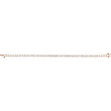 14K Rose Gold 8 CTW Lab-Grown Diamond Line 7" Bracelet
