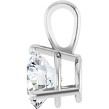 14K White Gold 1/2 CTW Natural Diamond Pendant