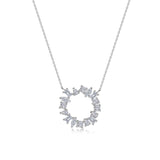 Prismatic Circle Necklace