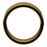 18K Yellow Gold 9 mm Comfort-Fit Flat Band Size 11.5