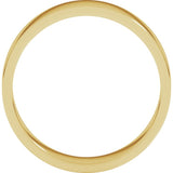 10K Yellow Gold 5 mm Flat Band Size 10.5