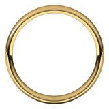 14K Yellow Gold 4.5 mm Comfort-Fit European-Style Band Size 11