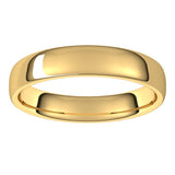 14K Yellow Gold 4.5 mm Comfort-Fit European-Style Band Size 11