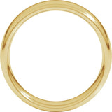 14K Yellow Gold 5.5 mm Comfort-Fit European-Style Band Size 10.5