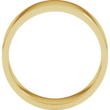 14K Yellow Gold 7 mm Flat Band Size 7