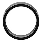 Sterling Silver 8 mm Comfort-Fit Flat Band Size 10