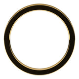 18K Yellow Gold 2.5 mm Comfort-Fit Flat Band Size 7