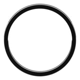 14K White Gold 2 mm Flat Band Size 7.5
