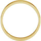 10K Yellow Gold 5 mm Ultra-Lightweight Flat Band Size 6
