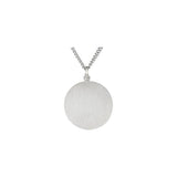 Sterling Silver 15 mm St. Christopher Medal 18” Necklace