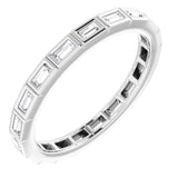 Platinum 1/3 CTW Diamond Eternity Band