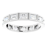 Platinum 1 1/6 CTW Diamond Eternity Band