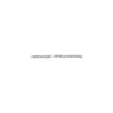 Stainless Steel 53x11.7 mm Identification 8" Bracelet