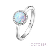 October Birthstone Ring