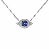 0.46 CTW Evil Eye Necklace