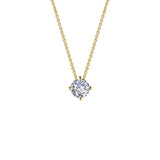 1.0 CTW Solitaire Necklace