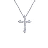 0.67 CTW Cross Pendant Necklace