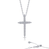 0.37 CTW Cross Pendant Necklace