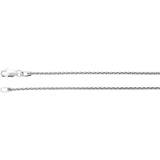 Sterling Silver 1.25 mm Wheat 18