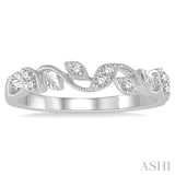 Stackable Diamond Wedding Band