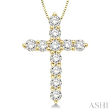 Cross Diamond Pendant