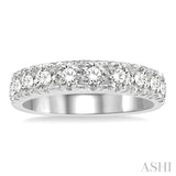 11 Stone Diamond Wedding Band