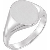 Oval Signet Ring