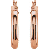 Tube Hoop Earrings