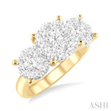 3 Stone Lovebright Essential Diamond Ring