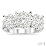 Past Present & Future Lovebright Essential Diamond Engagement Ring