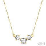 Past Present & Future Diamond Necklace