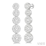 Lovebright Essential Journey Diamond Long Earrings